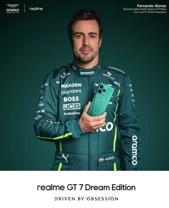 Realme X Aston Martin F1 Team